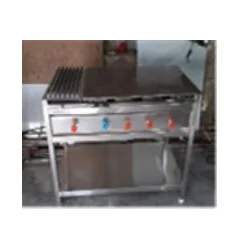 SS Chapati Hot Plate With 1 Under Shelf