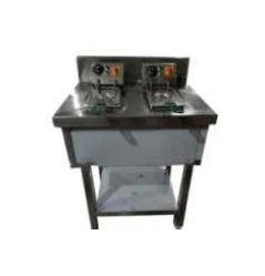 SS Electric Deep Fat Fryer 8+8lt