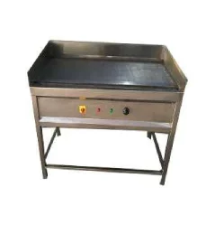 SS Electric Hot Plate/ Dhosa Plate With 1 Under Shelf